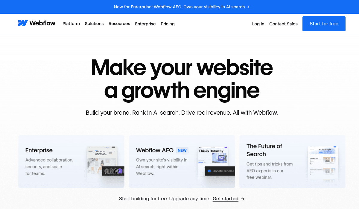 Webflow AI